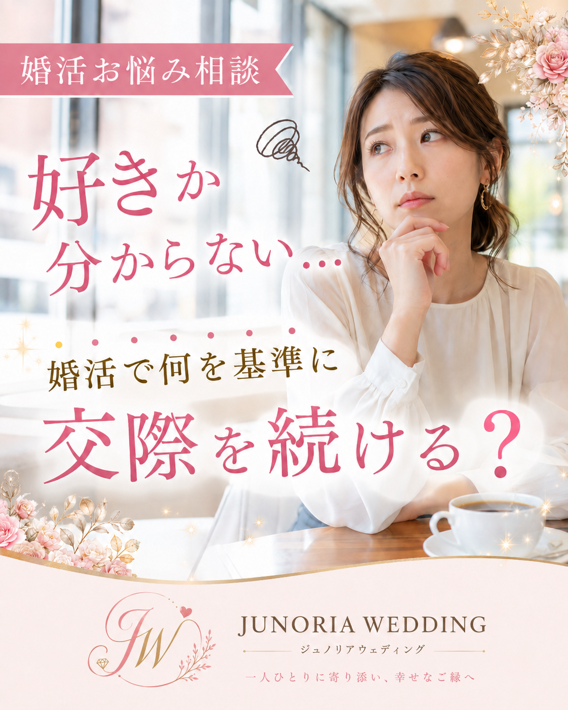 【婚活で好きかわからない…】仮交際を続けるか迷った時の判断基準｜堺市の結婚相談所